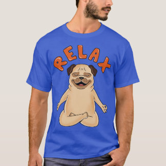 T-shirt Carlin chien Relax