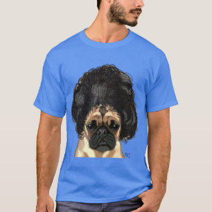 T-shirt Carlin Dans Une Mauvaise Perruque