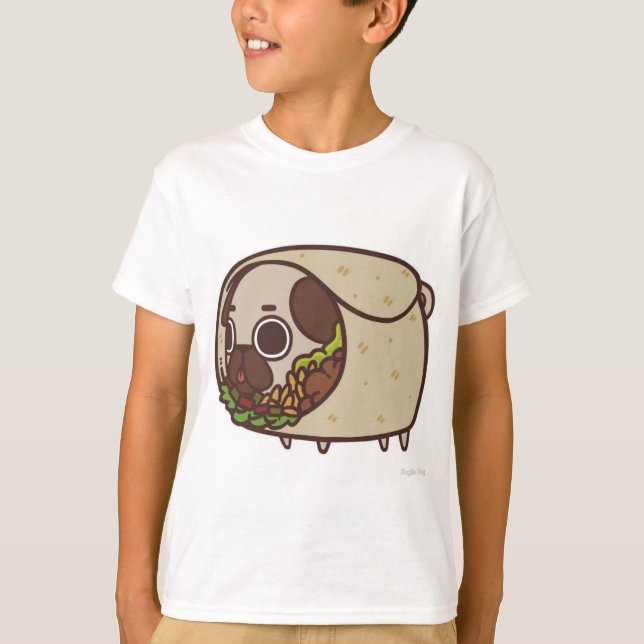 T-shirt Carlin de burrito (Devant)