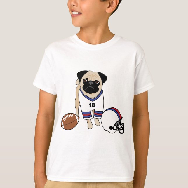 T-shirt Carlin de football personnalisable (Devant)