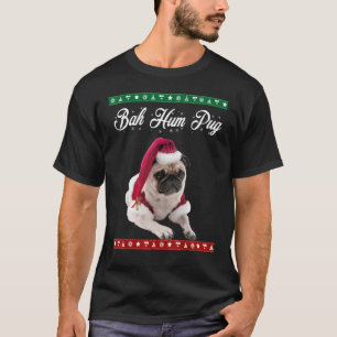 T-shirt Carlin de Noël drôle Chemises Bah Hum Carlin Amour