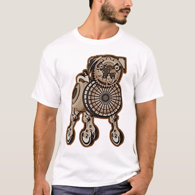 T-shirt Carlin de Steampunk (Devant)