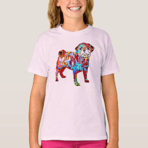 T-shirt Carlin de style rue
