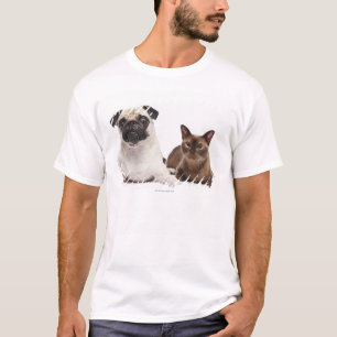 T-shirt Carlin et chat birman