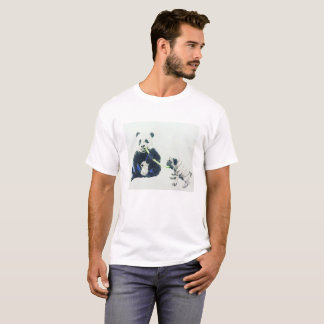 T-shirt Carlin et panda
