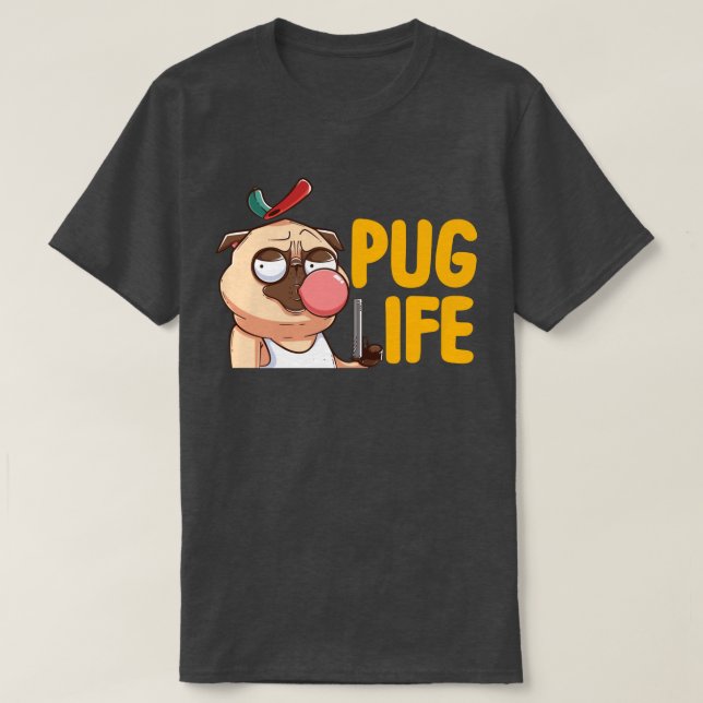 T-shirt Carlin gras mou (Design devant)