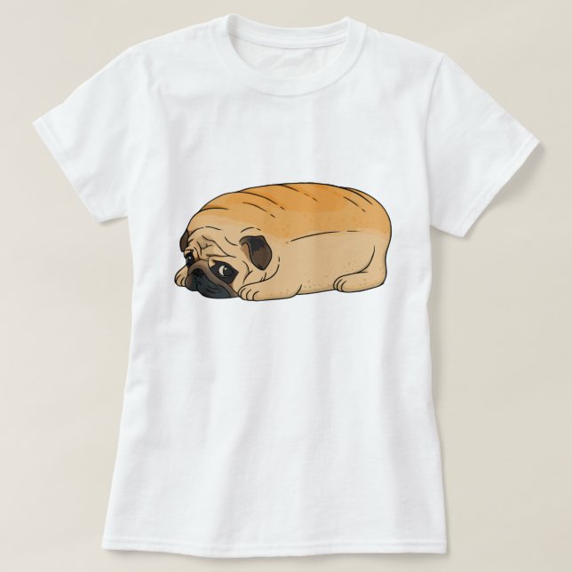 T-shirt Carlin mignon (Design devant)