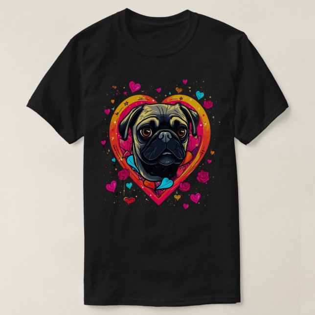 T-shirt Carlin Saint-Valentin (Design devant)