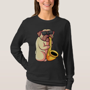 T-shirt Carlin Saxophoniste Musiciens saxophones Propriéta