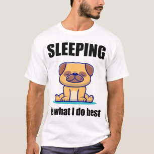 T-shirt Carlin Sommeil Dormir Est Ce Que Je Fais Le Mieux