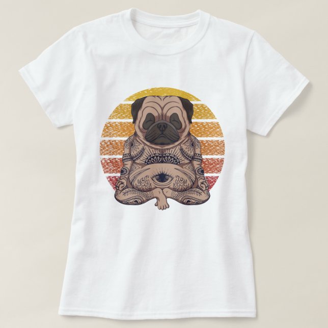 T-shirt Carlin Yoga (Design devant)