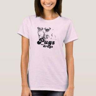 T-shirt carlins NON DROGUES