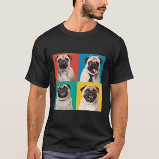 T-shirt Carlins Portrait Photos Carlino Pour Amoureux de l