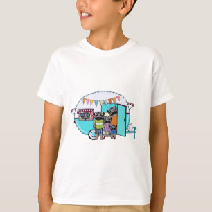 T-shirt Carlins vintages de remorque