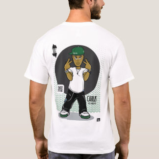T-shirt Carlos, Chemise graphique haute ville urbaine