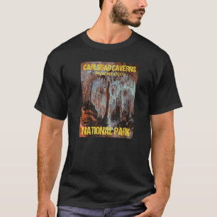 T-shirt Carlsbad Caverns National Park Nouveau-Mexique Pos