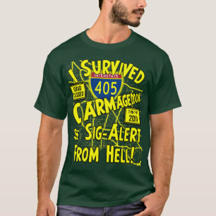 T-shirt Carmageddon - fermeture de Los Angeles 405
