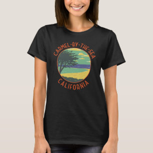T-shirt Carmel-by-the-Sea California Retro en état de détr