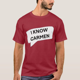 T-shirt Carmen !