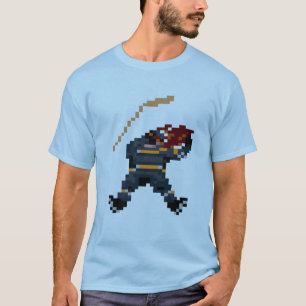 T-shirt Carnage d'hockey de pixel