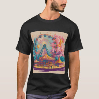 T-shirt Carnaval de bonbons en coton