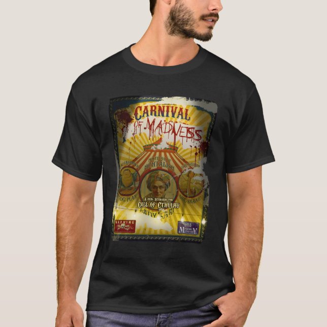 T-shirt Carnaval de la folie (Devant)