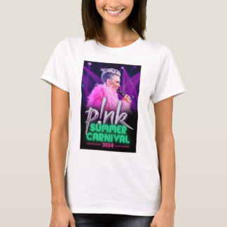 T-shirt Carnaval rose d'été 2024