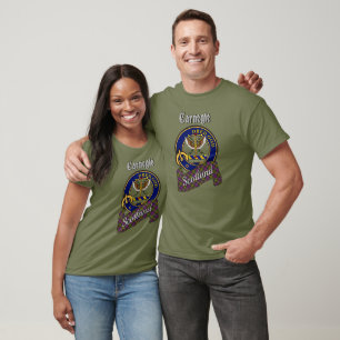 T-Shirt Carnegie Clan Badge & Tartan