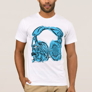 T-shirt Carnet à dessins d'écouteurs