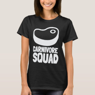 T-shirt Carnivore anti-végan mangeur de viande régime céto