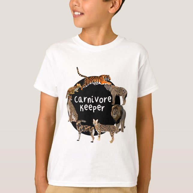 T-shirt Carnivore Keeper (Devant)