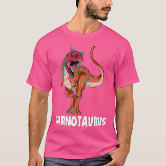 T-shirt Carnotaurus Dinosaure Design