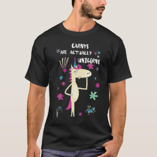 T-shirt Carnys Sont En Fait Des Unicornes