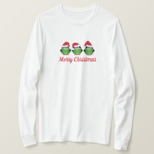 T-shirt Caroleurs de pingouins de vacances pour femmes