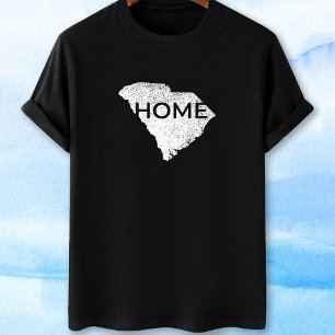 T-shirt Carolina du Sud - Carte d'identité
