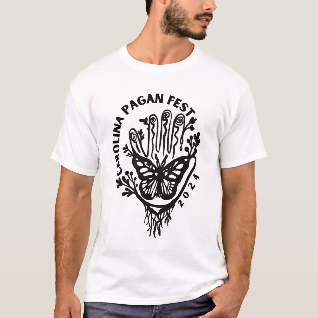 T-shirt Carolina Pagan Fest 2024 Tee - shirt (Devant)