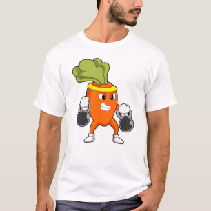 T-shirt Carotte à Fitness avec cloches