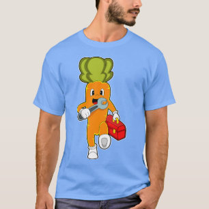 T-shirt Carotte Comme Mécanique Avec Boîte À Outils