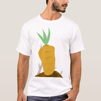 T-shirt Carotte mignonne de lapin