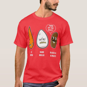 T-shirt Carotte, Pois de café d'oeuf
