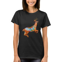 Carousel Stag Dark Tee