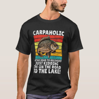 T-shirt Carpaholic Carp Fishing