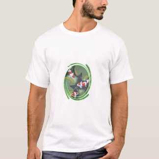 T-shirt carpe de poissons de koi