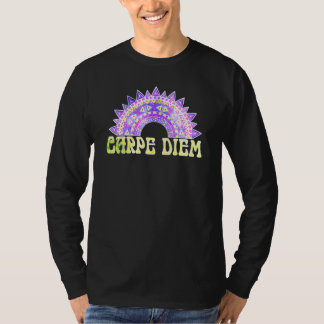 T-shirt Carpe Diem Latin Indigène Mandala 5 Fan Fun