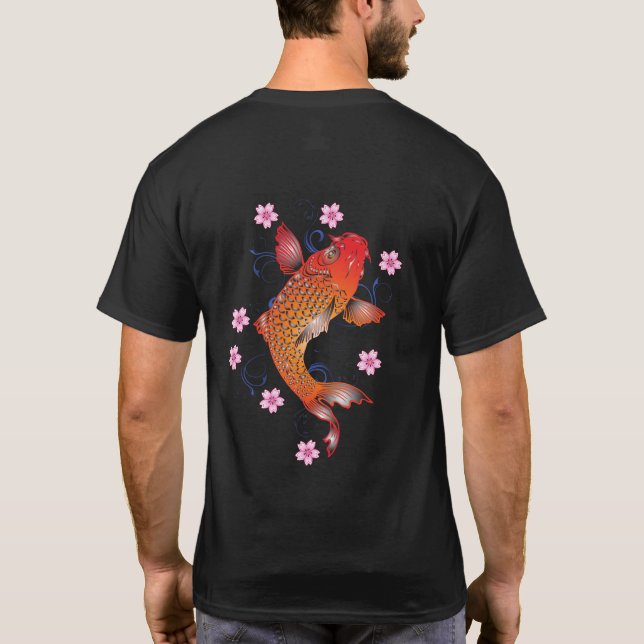 T-shirt Carpe koï (Dos)