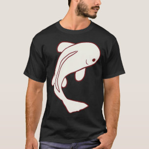 T-shirt Carpe Koi blanche