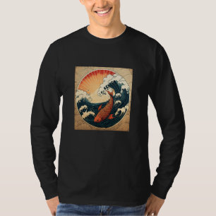 T-shirt Carpe Koi Japonaise Asiatique Vintage Nishikigoi P