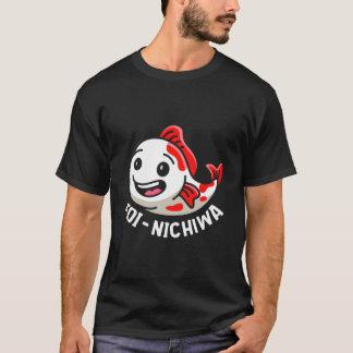 T-shirt Carpe Koï Japonaise Koi-Nichiwa Nishikigoi Koï