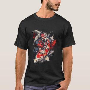 T-shirt Carpe Koi Nishikigoi Poisson Art Japonais Carpe Ko