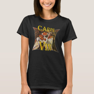 T-shirt Carpe Vin Vino Vine Zinfandel Tiki Bar Enoteca